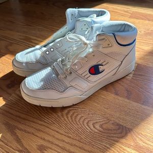 champion white sneakers
